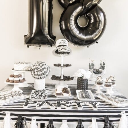 All the best black and white party ideas