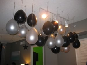 New Year's Eve Balloon Party Decorations