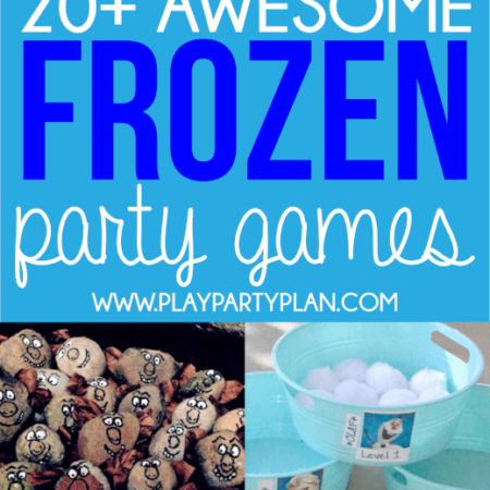 Frozen games and Frozen party games for every age, every party, and every occasion!