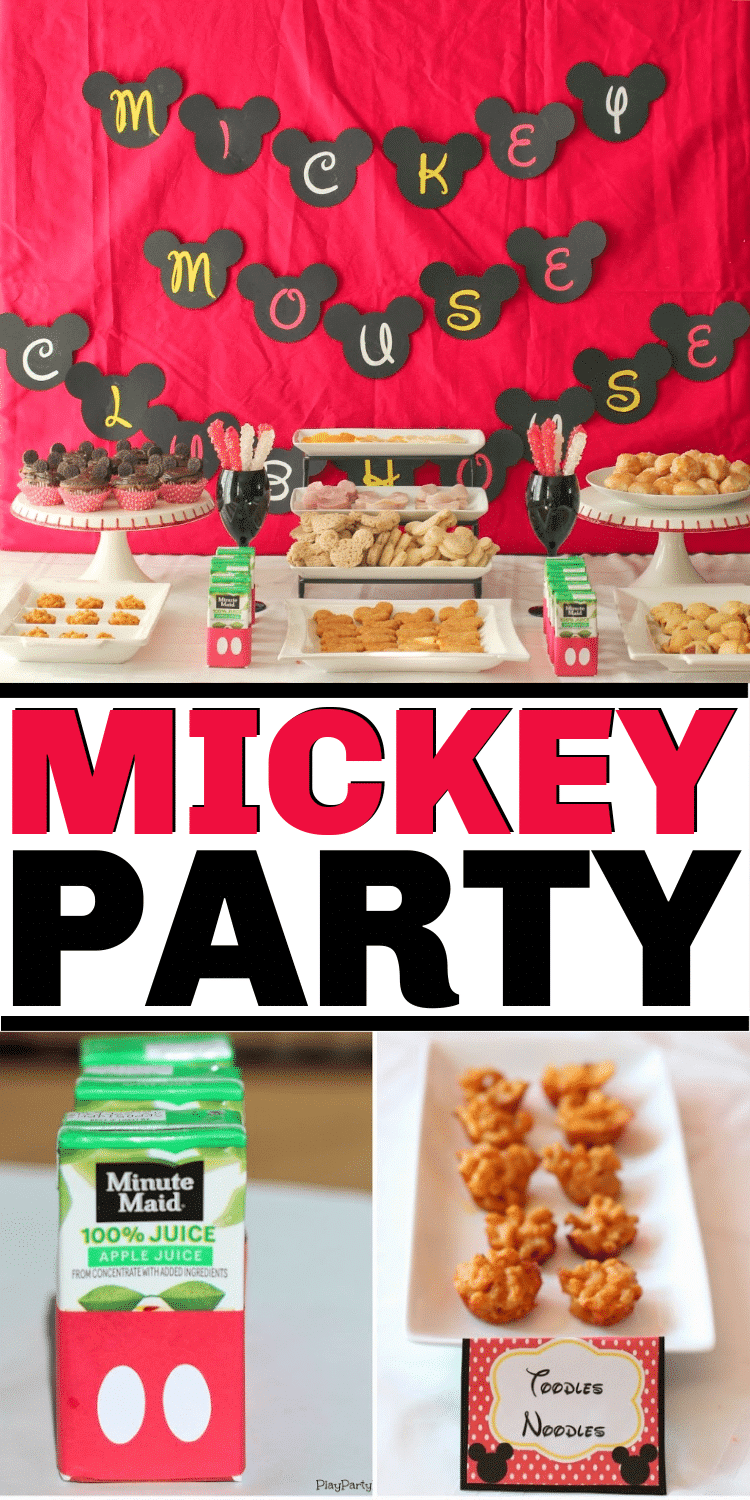 Top 10 Mickey Mouse Birthday Party Ideas for Games!
