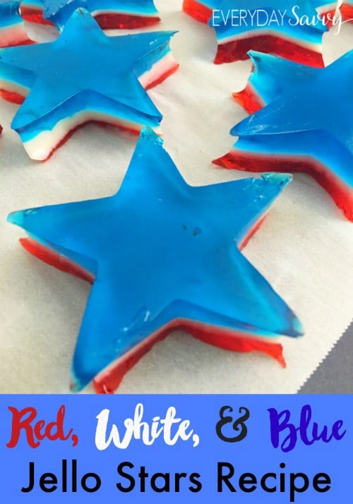 red white and blue jello