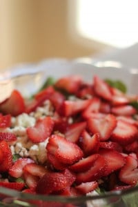 The best strawberry salad from playpartyplan.com