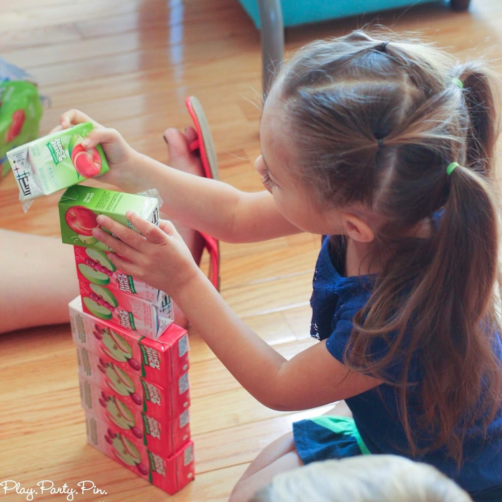 Juicebox Jenga and tower building Juicebox Jenga and tower building