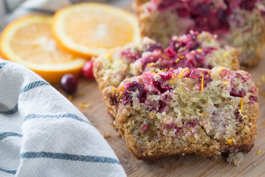 Lemon Cranberry Mini Loaves - Recipe Girl