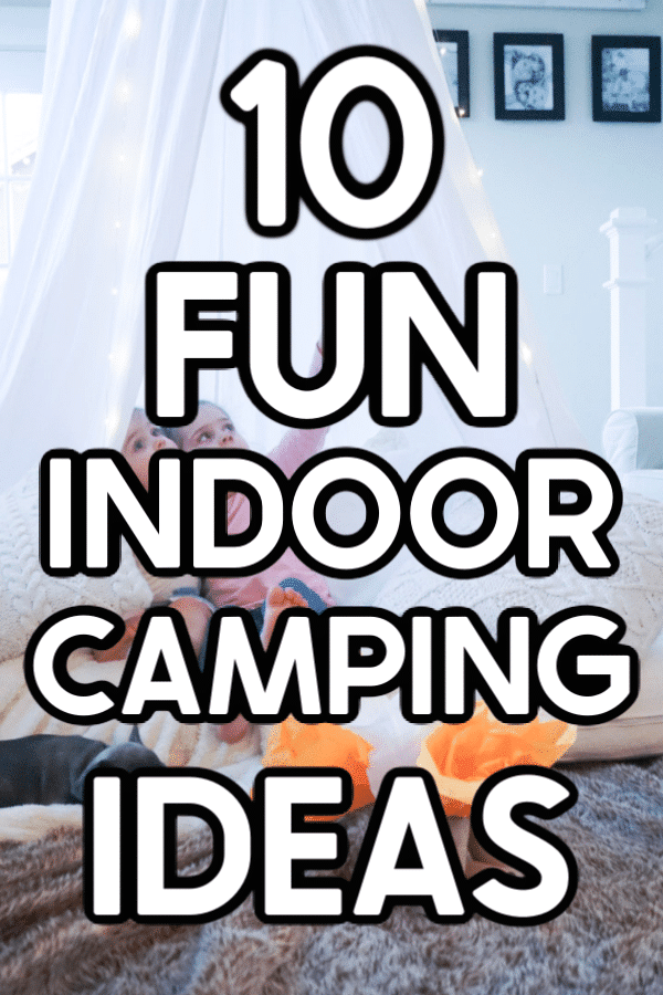Kids indoor camping