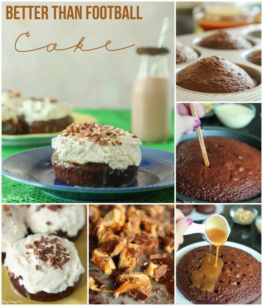 Easy Snickers Poke Cake Recipe photo