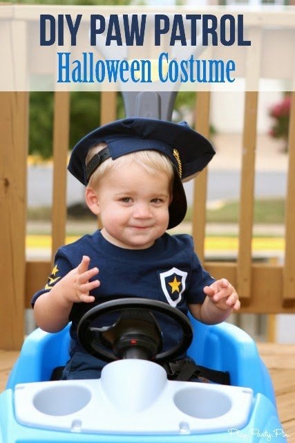 Paw Patrol Chase Toddler Costume - Paw Patrol Costumes