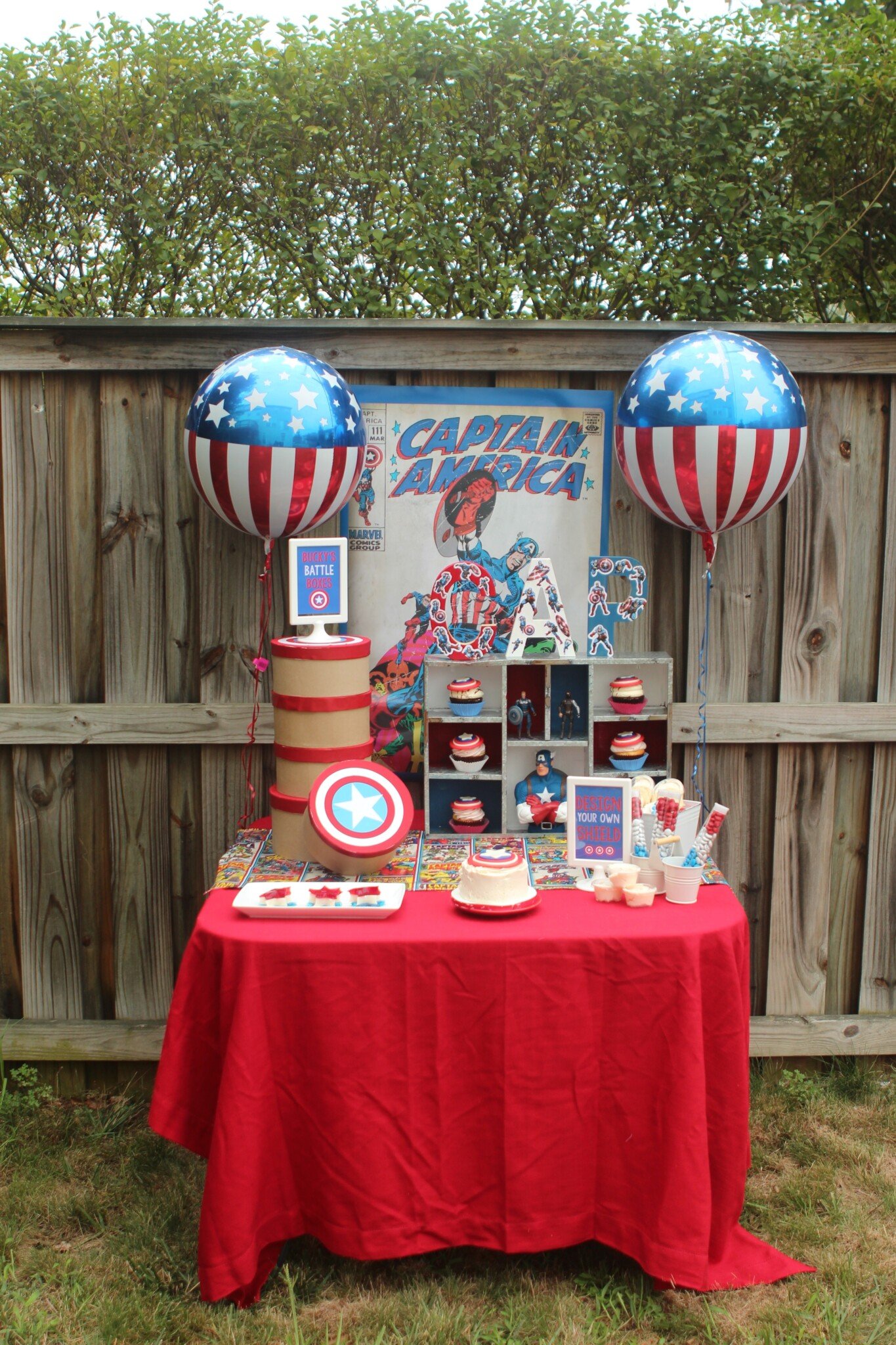 Captain America Party Ideas