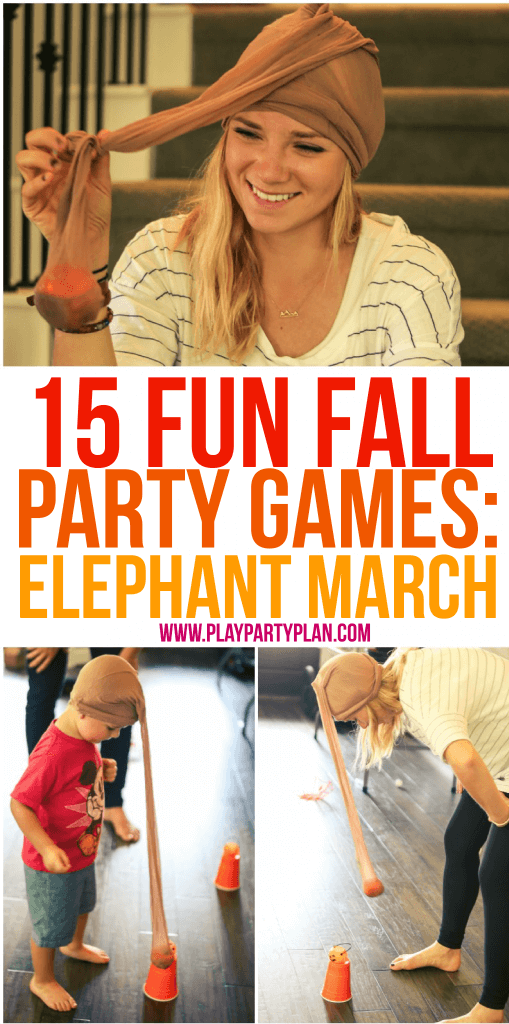 Elephant March is one of the best fall party games