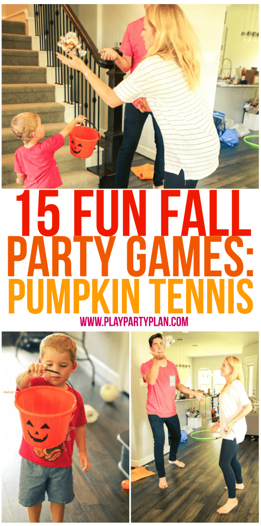 Forget football and try these fall party games instead