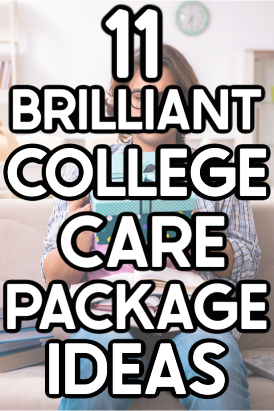 Whether you want to send college care packages in the middle of the year or send them to college with one, here's a great list of what to include in care packages for college students! 
