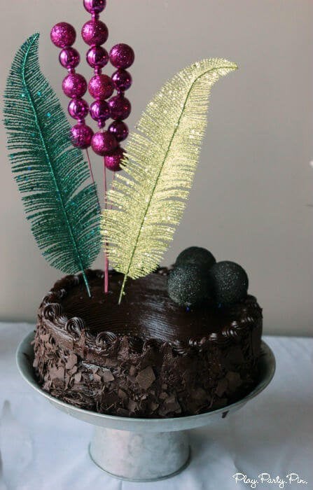 Hunger Games party ideas including an extravagant Capitol inspired cake idea