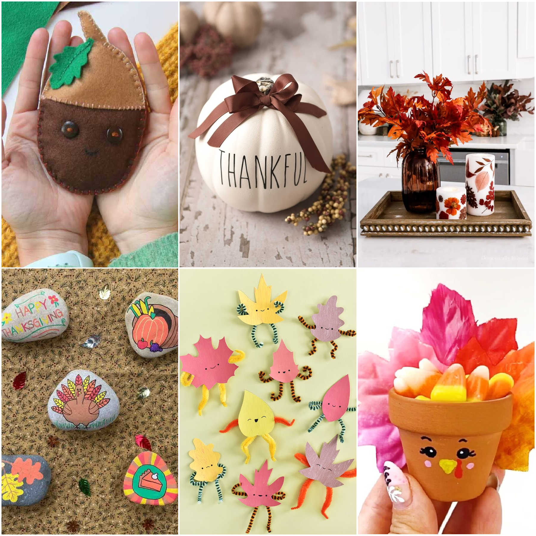 45 Easy Thanksgiving Crafts