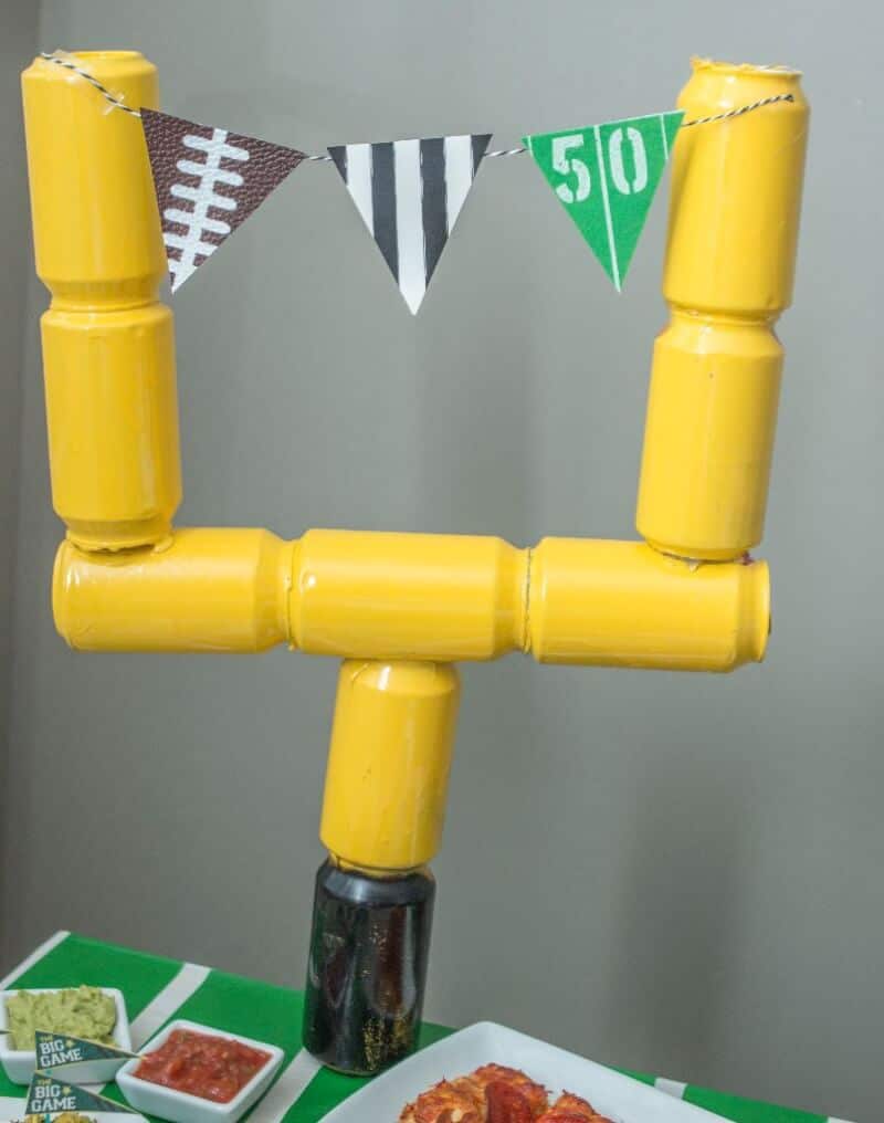 Awesome football party ideas including fun Super Bowl party games, football party food ideas, and more from www.playpartyplan.com