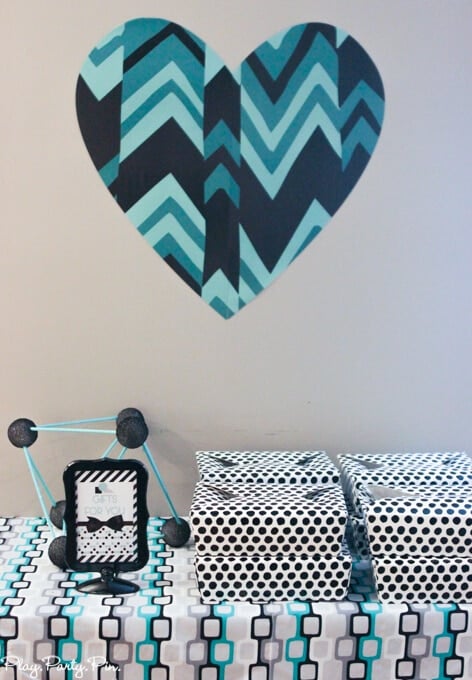 Geometric party ideas and a favorite things party all wrapped up in one pretty party