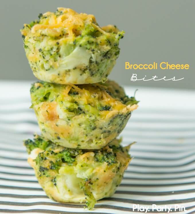 Easy Broccoli Cheese Bites  Healthy Baked Appetizer  - 33