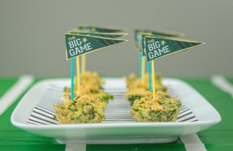 Awesome football party ideas including fun Super Bowl party games, football party food ideas, and more from www.playpartyplan.com