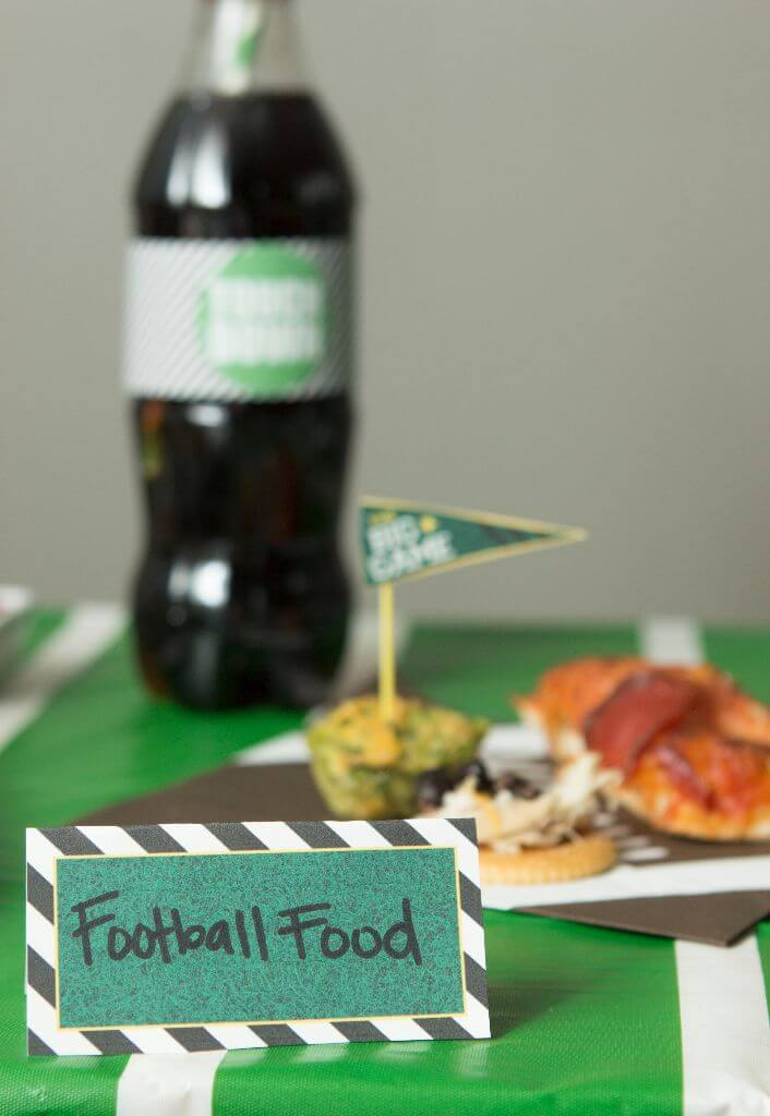 Awesome football party ideas including fun Super Bowl party games, football party food ideas, and more from www.playpartyplan.com