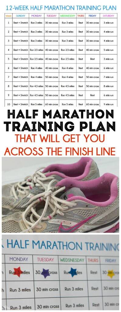 This half marathon training plan is perfect for your first or even 10th marathon. Love the printable half marathon training schedule and all of the great half marathon training tips! Tons of great half marathon training for beginners ideas.