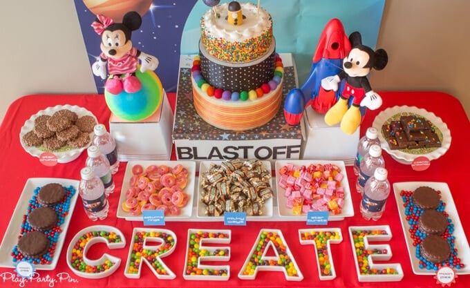 Disney Imagicademy Outer Space Party Ideas