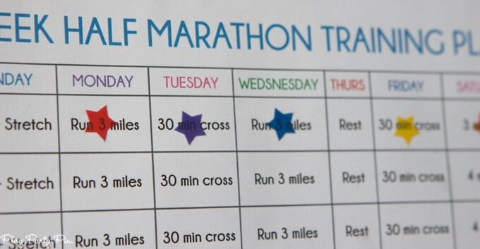 This half marathon training plan is perfect for your first or even 10th marathon. Love the printable half marathon training schedule and all of the great half marathon training tips! Tons of great half marathon training for beginners ideas.