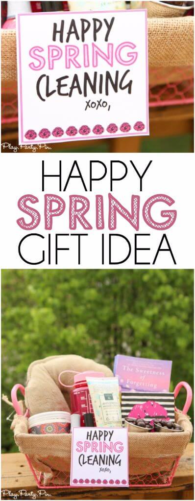 Love these tips for creating the perfect gift basket and how cute is that spring cleaning gift basket idea? I'd love to get that! 