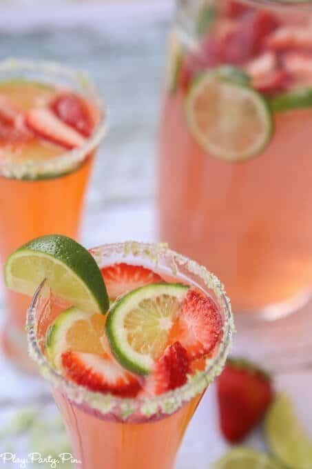 Citrus Strawberry Mocktail