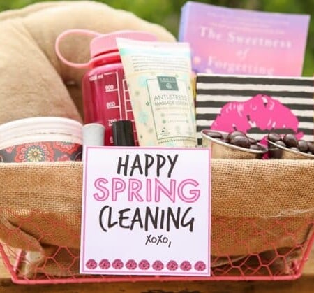 Love these tips for creating the perfect gift basket and how cute is that spring cleaning gift basket idea? I'd love to get that!