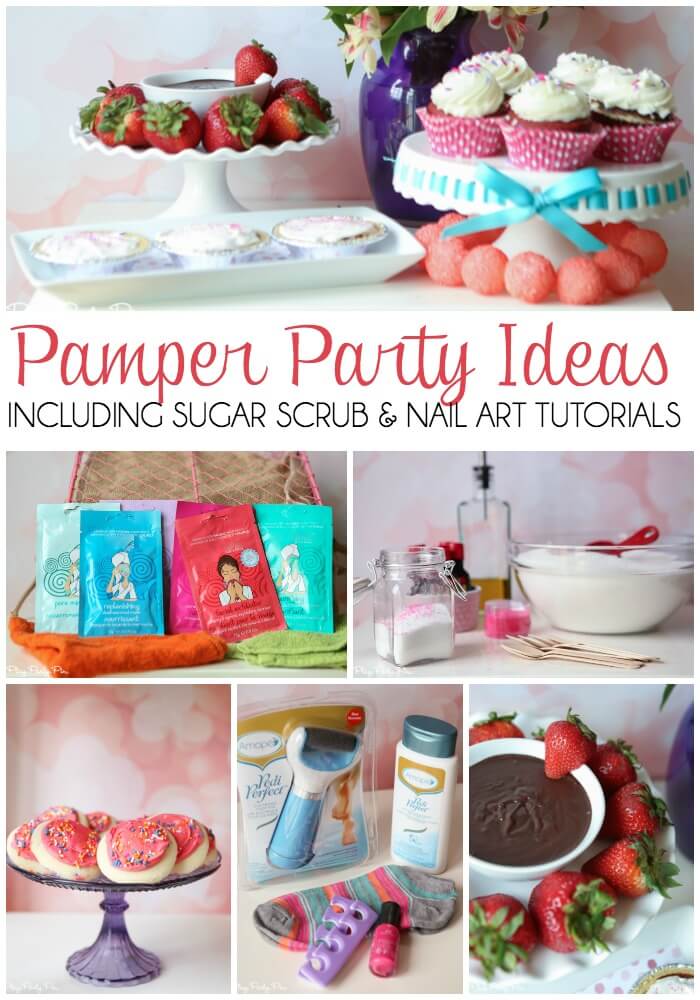 Love all of these pamper party ideas, what a great way to celebrate mom friends