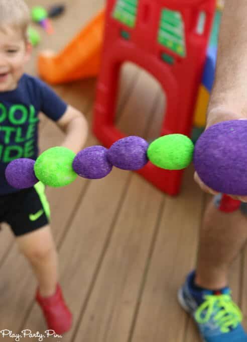 These foam dinosaurs would make an awesome dinosaur kids craft, perfect for a dinosaur birthday party idea, letter D activities, or someone who just loves dinosaurs