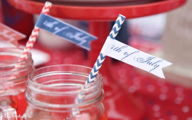 A nautical party is perfect for 4th of July! Use these nautical party ideas and 4th of July party ideas to throw the best red, white, and blue party ever!