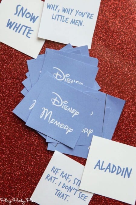Free Disney Matching Game Printable - Play Party Plan