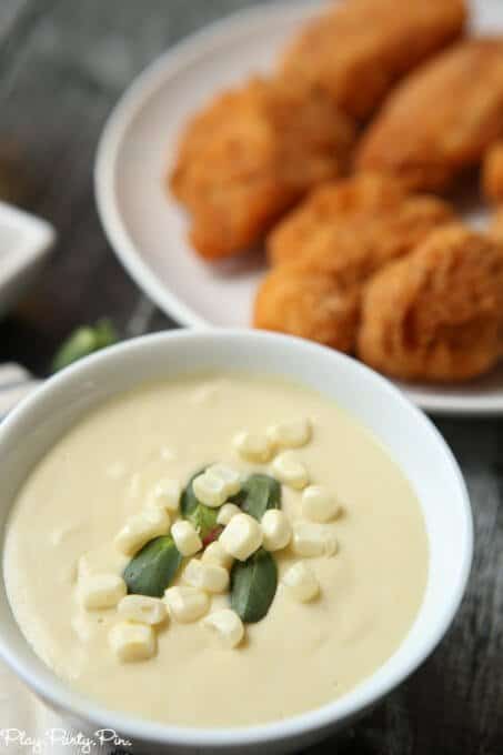 This sweet corn puree recipe sounds amazing and so easy to make too!