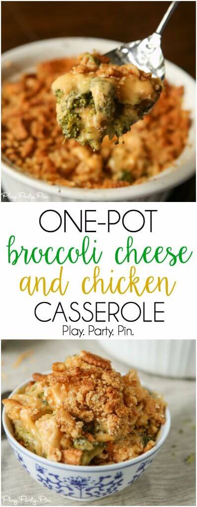 This broccoli cheese casserole is a great easy dinner recipe, perfect for busy weeknight dinners!