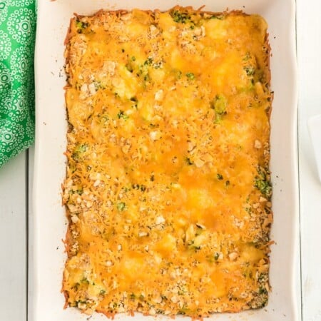 Easy Broccoli Chicken Casserole with Ritz Crackers - 1