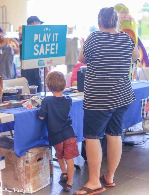 Old Navy Play it Safe Event