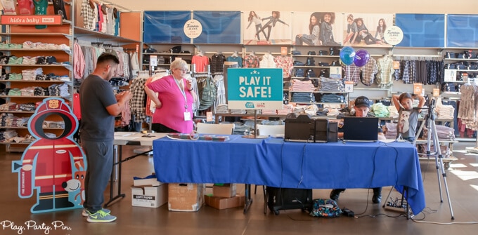 Old Navy Play it Safe Event