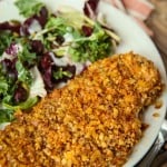 This easy almond chicken recipe is a great paleo dinner idea and perfect for someone looking for a delicious gluten-free dinner!