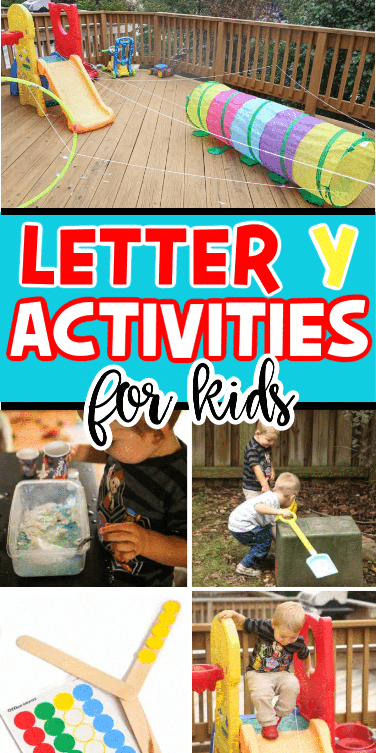 Fun Letter Y activities for kids