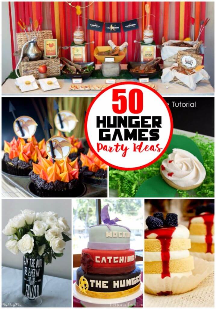 Have a secret crush on Jennifer Lawrence or Hunger Games quotes running through your head? You’re gonna love this. This ultimate collection of 50 Hunger Games party ideas is the perfect way to celebrate the Hunger Games Mockingjay Part 2 release! Everything from Hunger Games party decorations to Hunger Games party activities. And tons of amazing Hunger Games party food ideas including some of the most amazing desserts and cake recipes ever. I’m still drooling over the last food idea. 