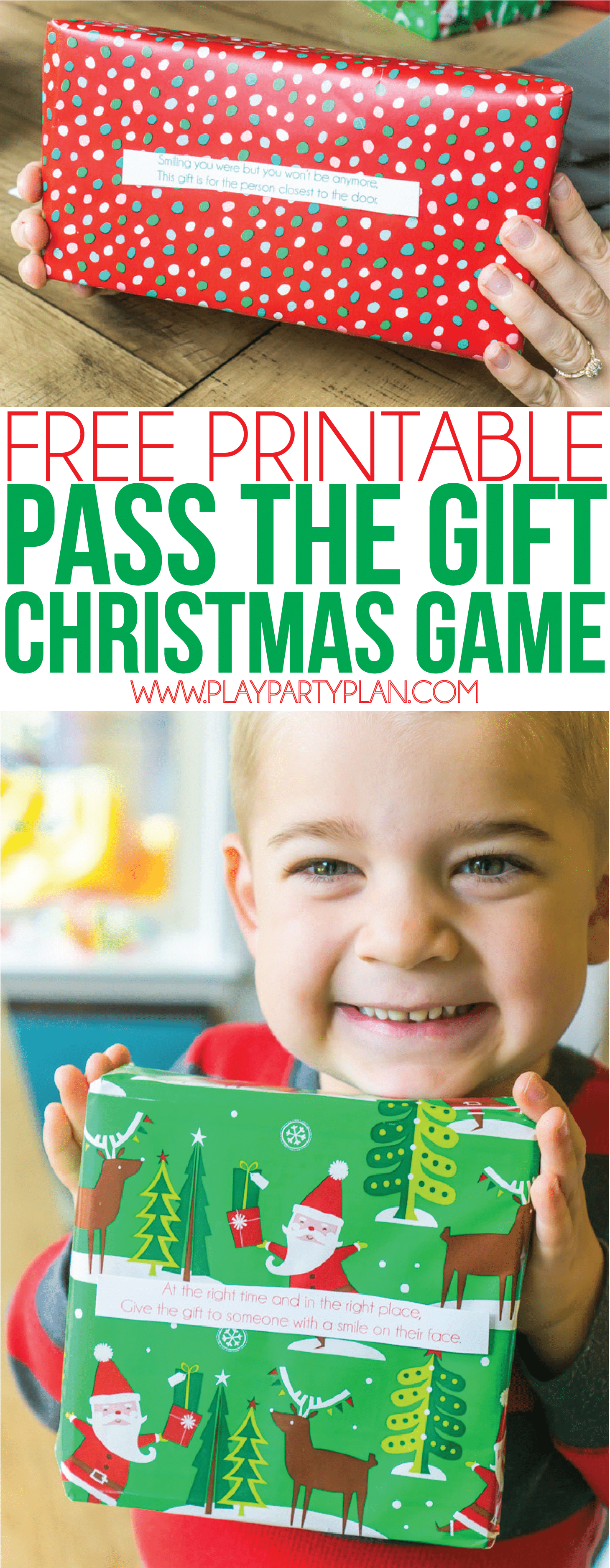 Pass the Present Gift Exchange Game - Life With Lovebugs