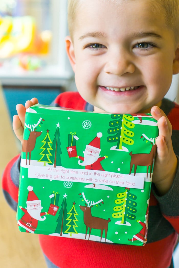 A fun gift exchange game for kids or adults