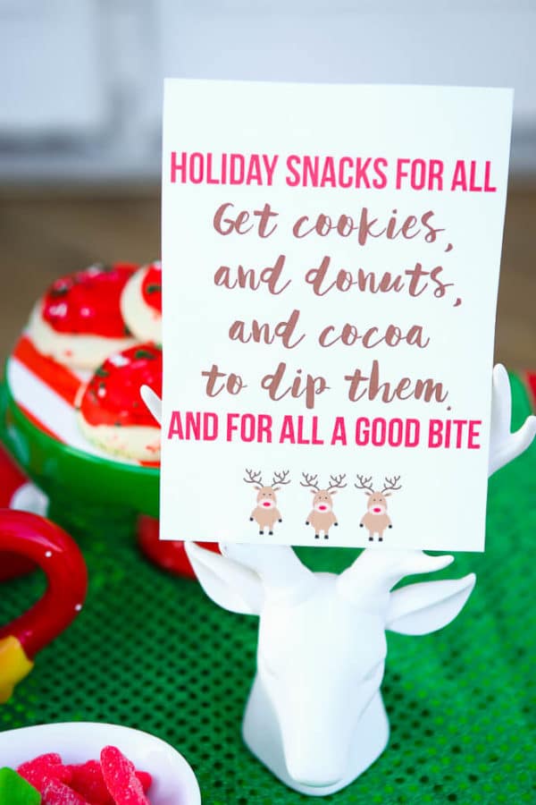 Free Printable Exchange Cards for The Best Holiday Gift Exchange