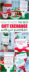 Free Printable Exchange Cards for The Best Holiday Gift Exchange