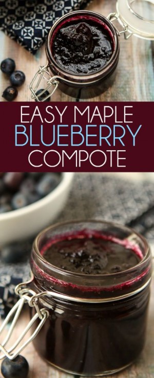 Easy Blueberry Compote Recipe - Play.Party.Plan