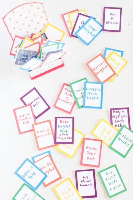 Free Printable Date Night Cards &amp; Date Ideas - Play Party Plan