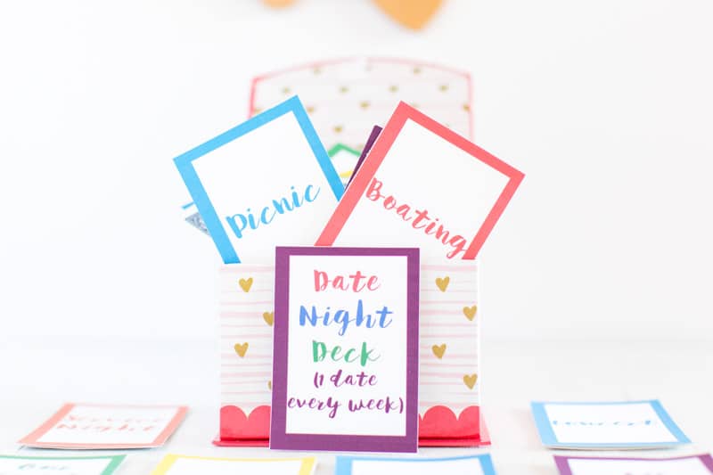 These date night cards make the perfect Valentine's day gifts for her