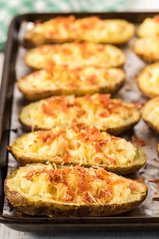 Creamy Twice Baked Boursin Cheese Potatoes - Play Party Plan