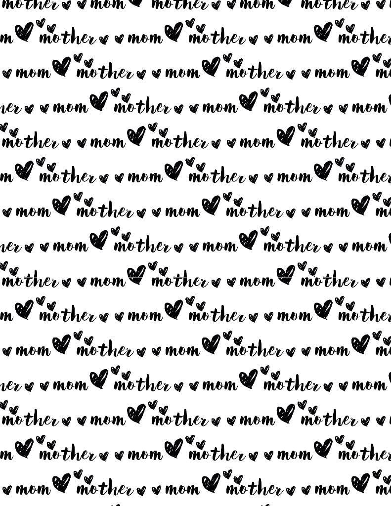 Free Printable Wrapping Paper for Mother's Day - Play Party Plan