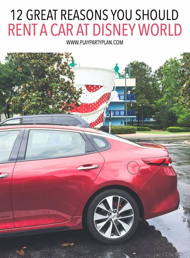 Should you rent a car at Disney World? 12 reasons you absolutely should!